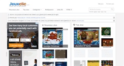 Desktop Screenshot of jeuxclic.com